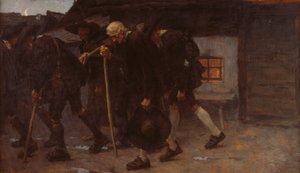 和平合意後 作： Albin Egger Lienz