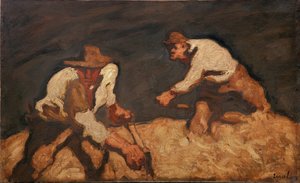 収集する嵐の死神、1912 作： Albin Egger Lienz