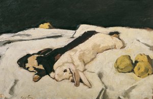 と手 は先 作： Albin Egger Lienz