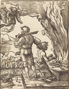 アブラハムの犠牲 作： Albrecht Altdorfer