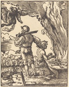 アブラハムの犠牲 作： Albrecht Altdorfer