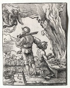 アブラハムの犠牲 作： Albrecht Altdorfer