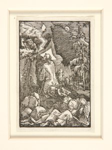 庭での苦しみ、シリーズ「人間の堕落と贖い」より 作： Albrecht Altdorfer