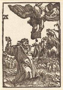 ヨアヒムへの告知 作： Albrecht Altdorfer