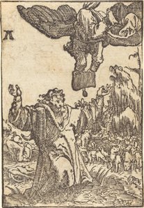ヨアヒムへの告知 作： Albrecht Altdorfer