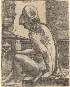 入浴する女性 作： Albrecht Altdorfer