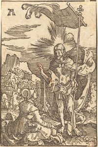 聖マグダレナに現れたキリスト 作： Albrecht Altdorfer