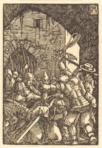 十字架を背負うキリスト 作： Albrecht Altdorfer