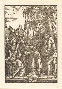 十字架につけられたキリスト 作： Albrecht Altdorfer