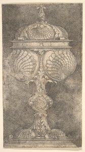 Shells.ndで覆われたゴブレット 作： Albrecht Altdorfer