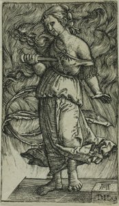 自殺するディド 作： Albrecht Altdorfer