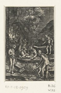 パリの夢 パリの審判 作： Albrecht Altdorfer