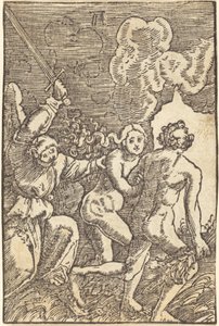 楽園からの追放 作： Albrecht Altdorfer