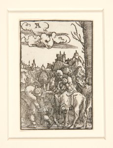 人間の堕落と贖いからエジプトへの逃避 作： Albrecht Altdorfer