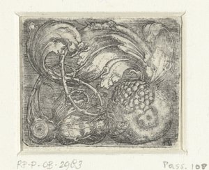 ザクロと葉のつる 作： Albrecht Altdorfer