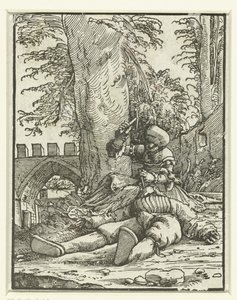 ヤエルがシセラを殺す 作： Albrecht Altdorfer