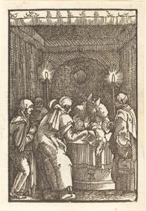 ヨアヒムの捧げ物は拒否されました 作： Albrecht Altdorfer