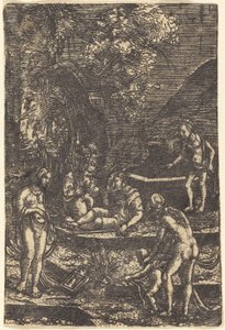 パリの審判 作： Albrecht Altdorfer