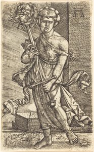 ホロフェルネスの首を持つジュディス 作： Albrecht Altdorfer