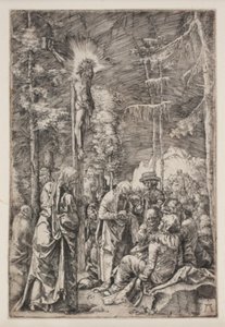 十字架上のキリスト 作： Albrecht Altdorfer