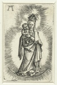 三日月のマドンナ 作： Albrecht Altdorfer
