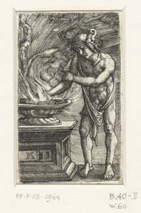 ムシウス・スカエヴォラ 作： Albrecht Altdorfer