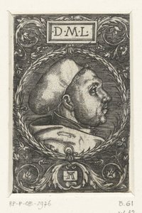 マルティン・ルターの肖像 作： Albrecht Altdorfer