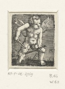 趣味の馬でプット 作： Albrecht Altdorfer