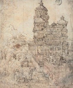 彼女の風呂でスザンナ 作： Albrecht Altdorfer