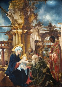 賢者の礼拝、1535年頃 作： Albrecht Altdorfer