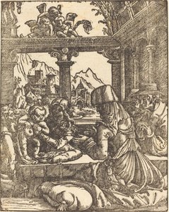 羊飼いの礼拝 作： Albrecht Altdorfer