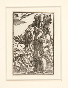 十字架からの降下、シリーズ「人間の堕落と贖い」より 作： Albrecht Altdorfer