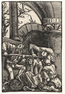 人間の堕落と贖い: いばらの冠をかぶったキリスト 作： Albrecht Altdorfer