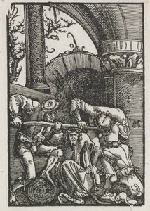 人間の堕落と贖い: いばらの冠をかぶったキリスト 作： Albrecht Altdorfer