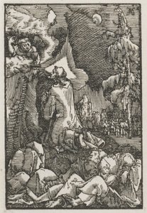 人の堕落と贖い：オリーブ山のキリスト、c。 1515。