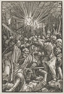 人の堕落と贖い：キリストは捕らえられた、c。 1515。 作： Albrecht Altdorfer