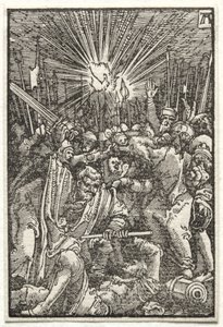 人の堕落と贖い：キリストは捕らえられた、c。 1515。 作： Albrecht Altdorfer