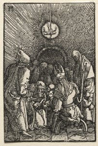 人の堕落と贖い：割礼c。 1515。 作： Albrecht Altdorfer