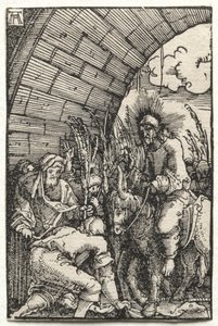 人間の堕落と贖い：エルサレムへの参入 作： Albrecht Altdorfer