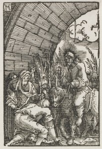 人間の堕落と贖い：エルサレムへの参入 作： Albrecht Altdorfer