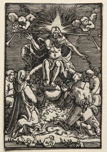 人間の堕落と贖い: 最後の審判 作： Albrecht Altdorfer