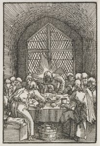 人間の堕落と償還: 最後の晩餐 作： Albrecht Altdorfer