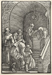 人間の堕落と贖い：神殿での聖母の奉納 作： Albrecht Altdorfer