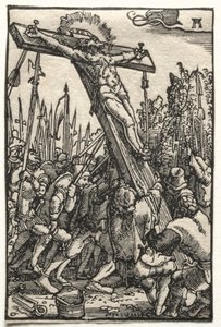 男の堕落と贖い：十字架の復活、c。 1515。 作： Albrecht Altdorfer