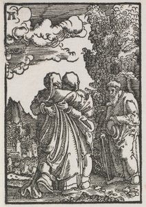 人間の堕落と贖い：訪問 作： Albrecht Altdorfer