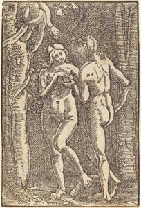 人間の堕落 作： Albrecht Altdorfer