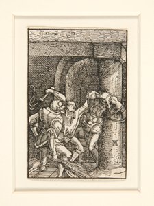 鞭打ち、シリーズ「人間の堕落と贖い」より 作： Albrecht Altdorfer