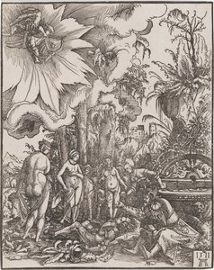 1511年、「パリの審判」。 作： Albrecht Altdorfer