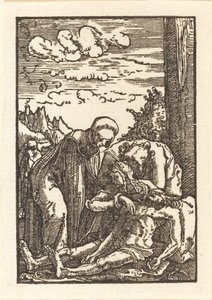 十字架の下の嘆き 作： Albrecht Altdorfer