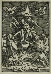 「人間の堕落と贖い」より「最後の審判」 作： Albrecht Altdorfer